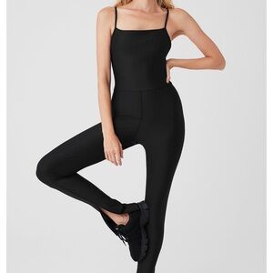 NWT ALO Yoga Airlift Disco Daze Onesie (NAVY)